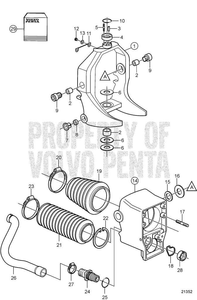 volvo penta dps parts diagram