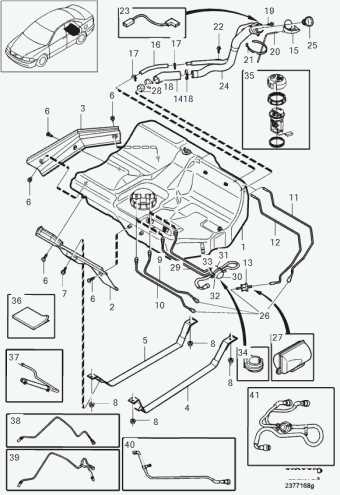 volvo s40 parts diagram