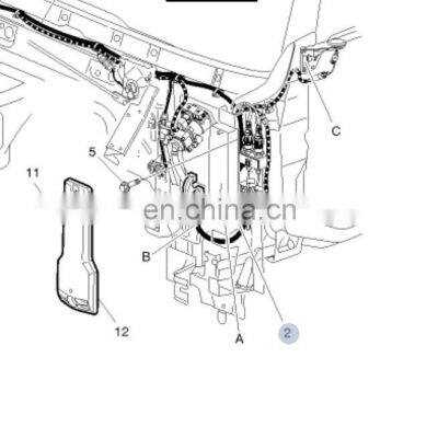 volvo truck body parts diagram