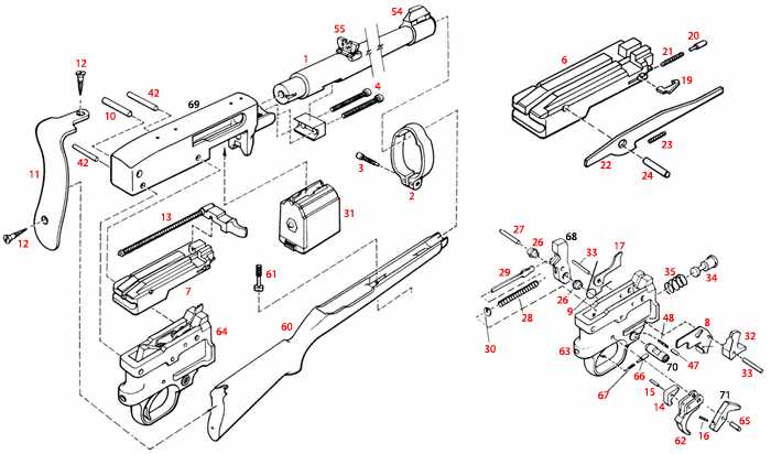 weatherby vanguard parts diagram