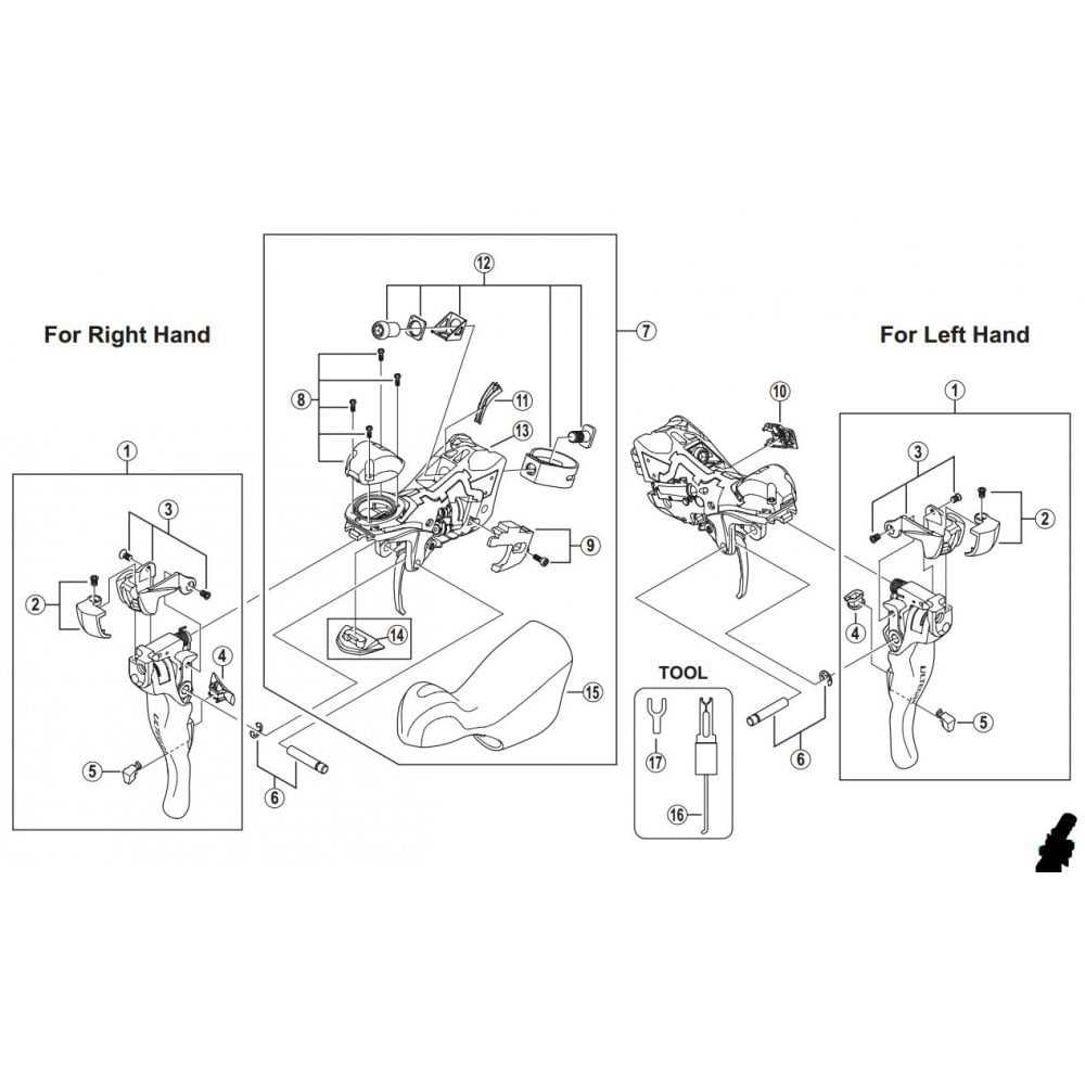 shimano tiagra parts diagram