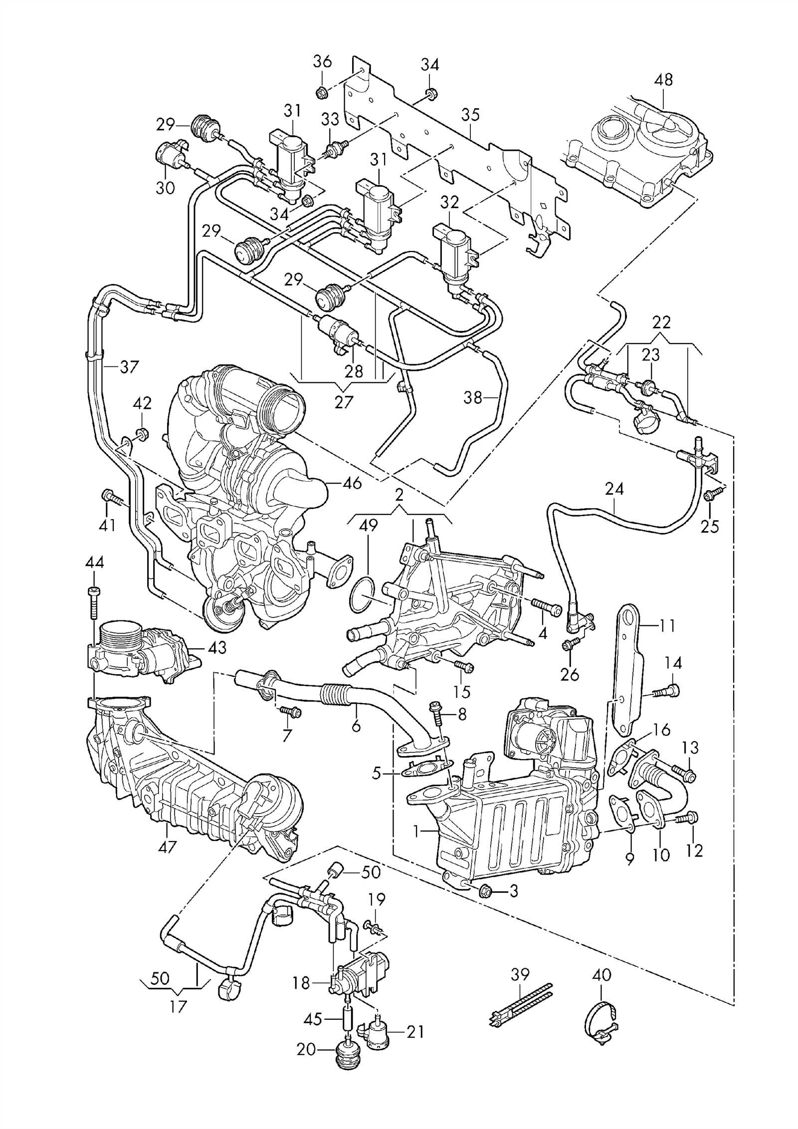 vw 2.0 engine parts diagram