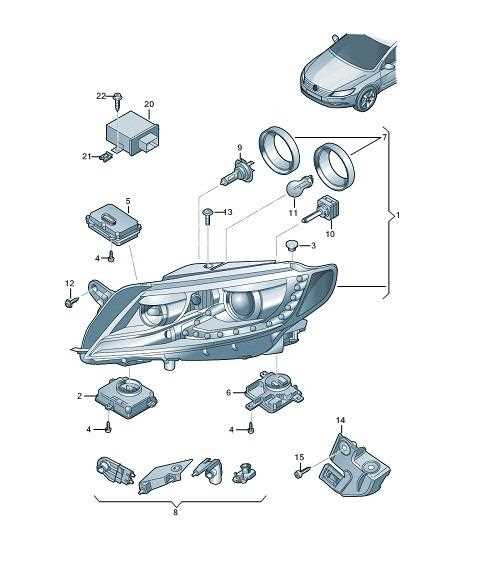 vw cc parts diagram