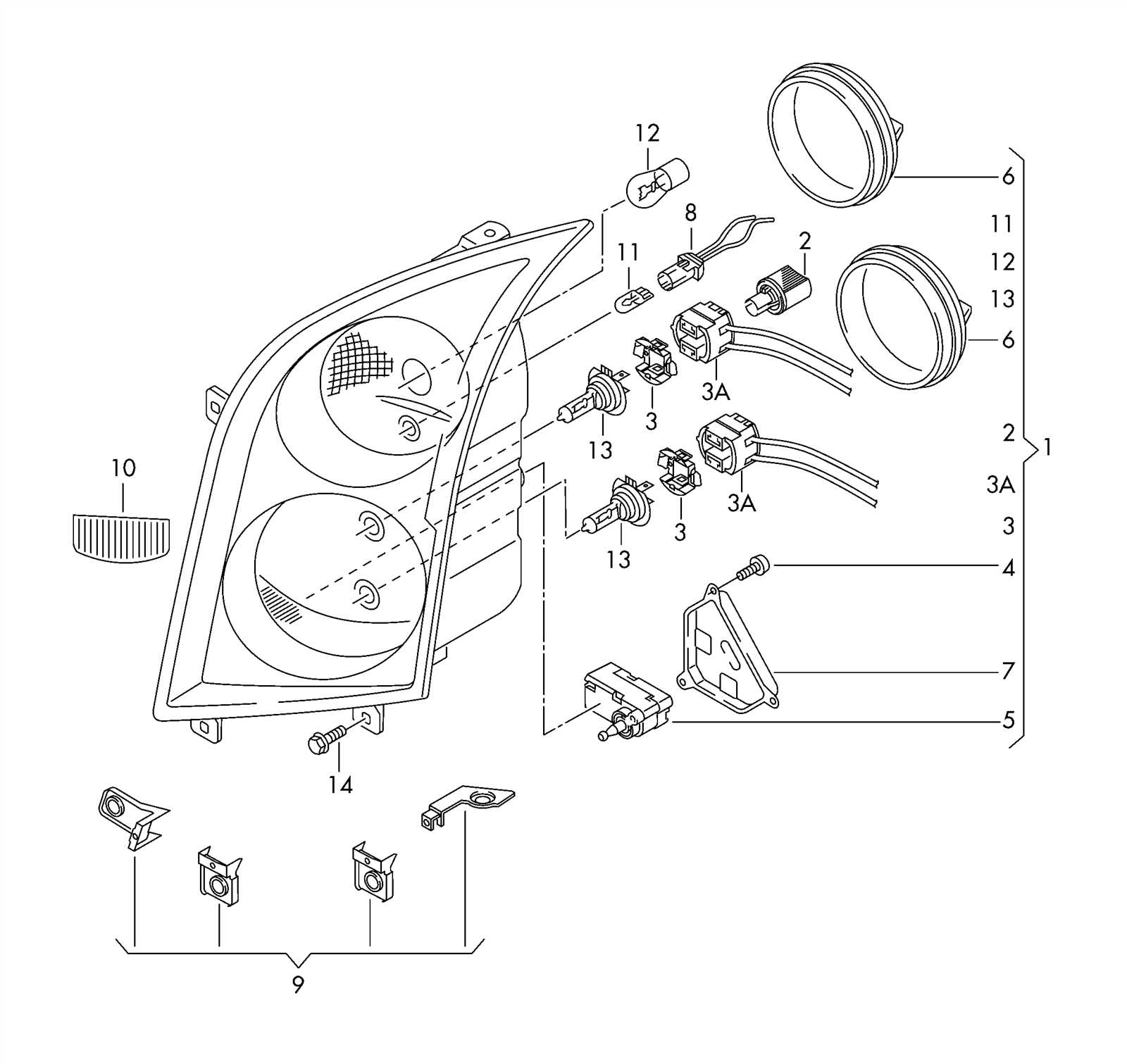 vw parts diagram online