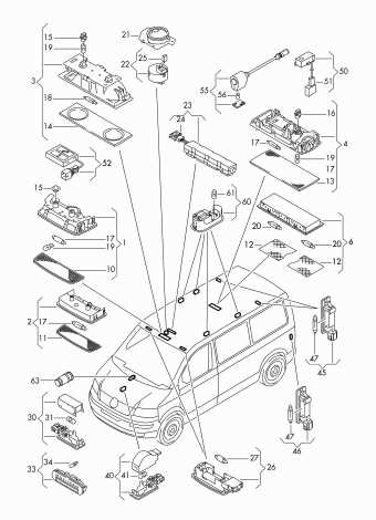 vw transporter t5 parts diagram