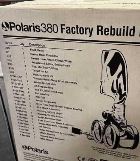 polaris 360 parts diagram