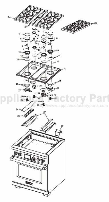 wolf gr304 parts diagram