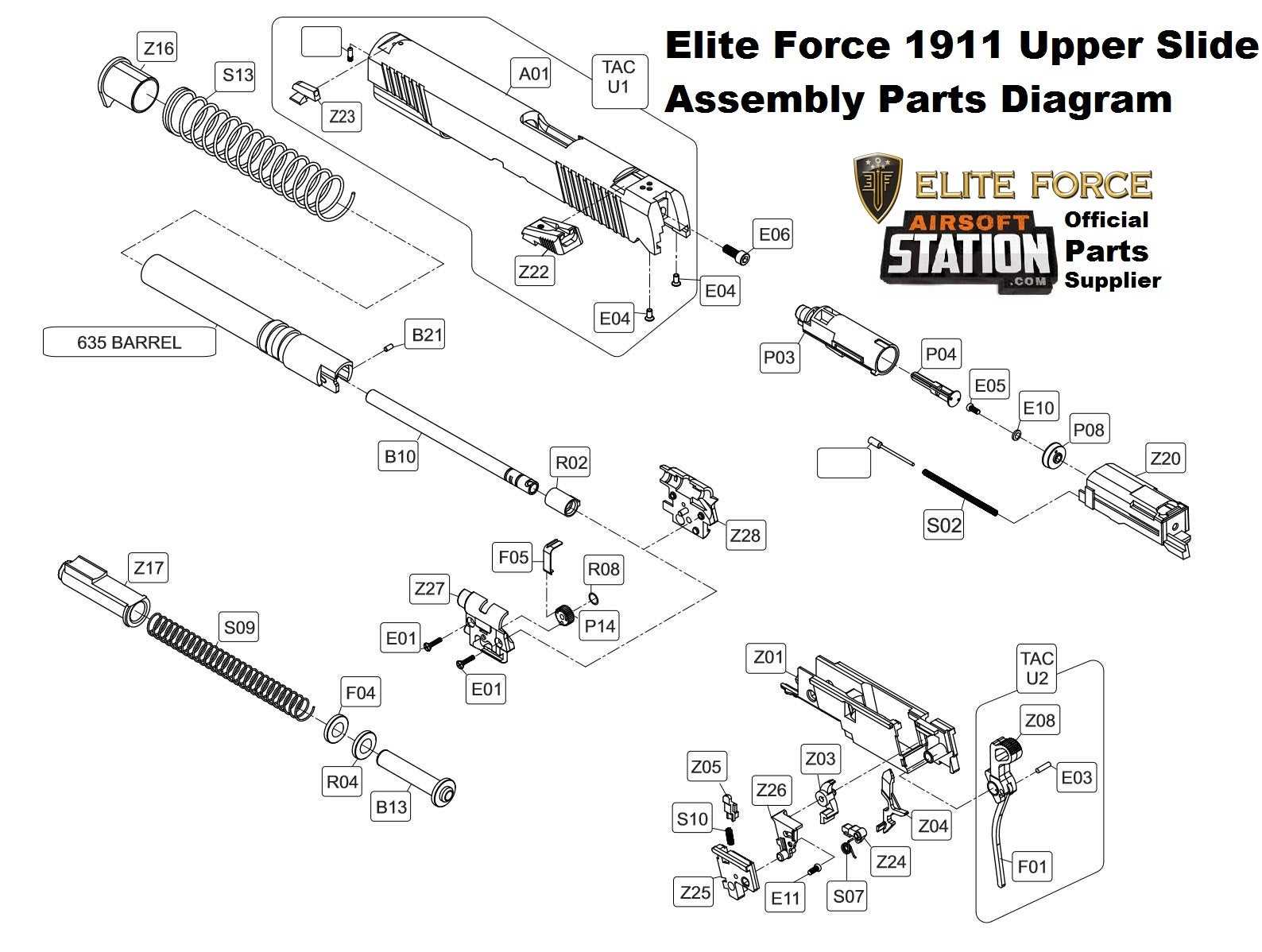 umarex hammer parts diagram