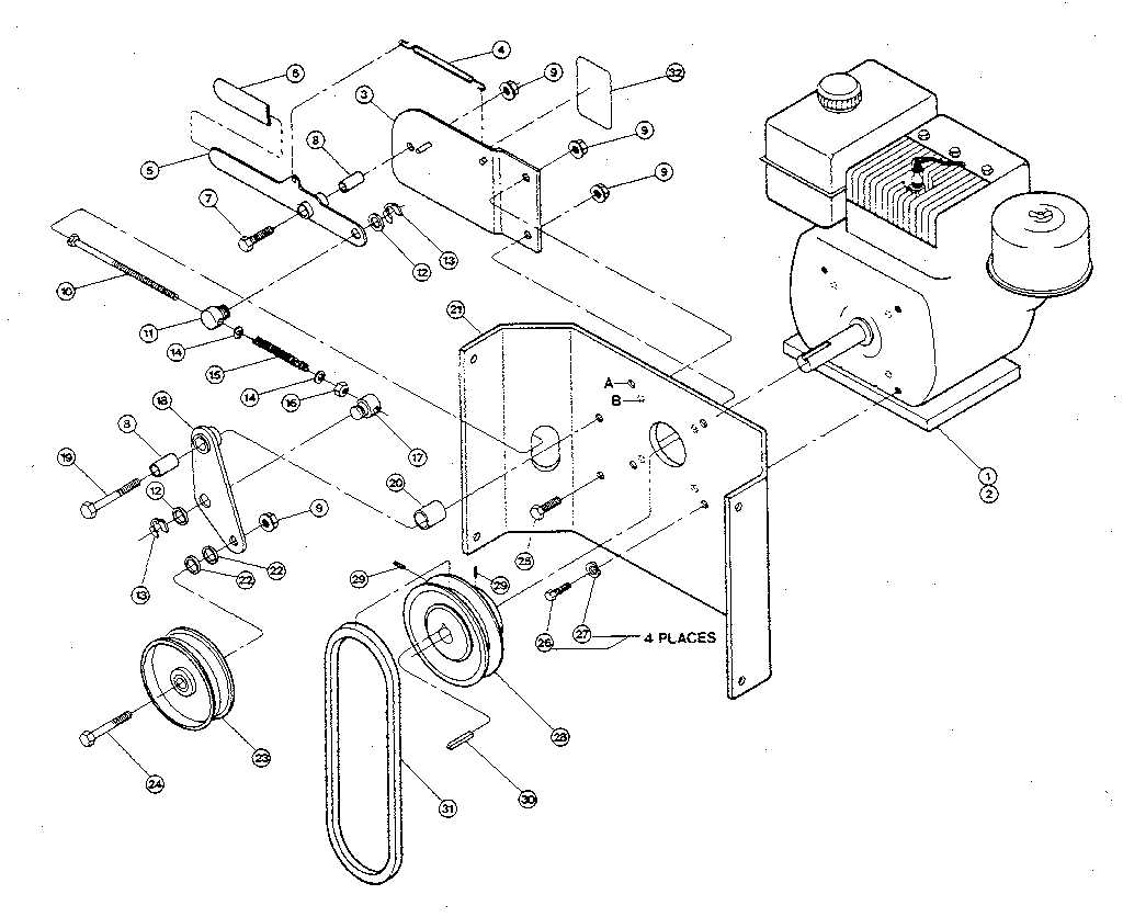 troy bilt chipper parts diagram