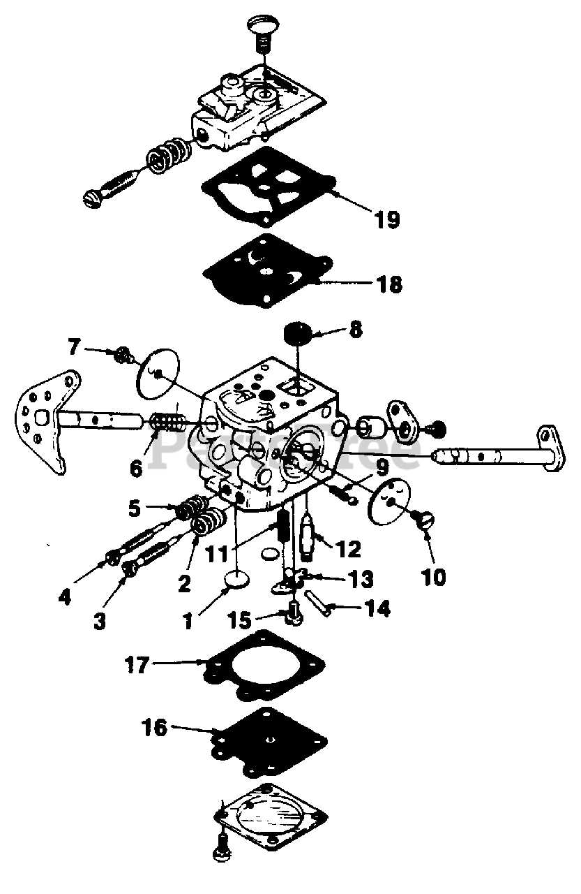 walbro carburetor parts diagram