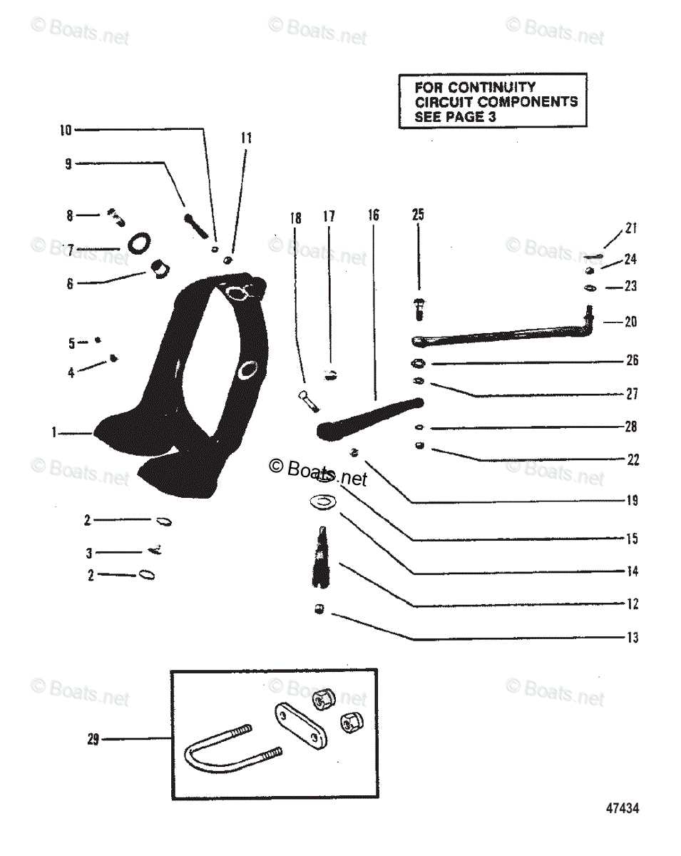 sterndrive parts diagram