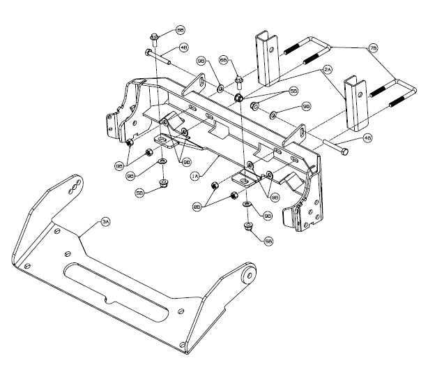 warn plow parts diagram