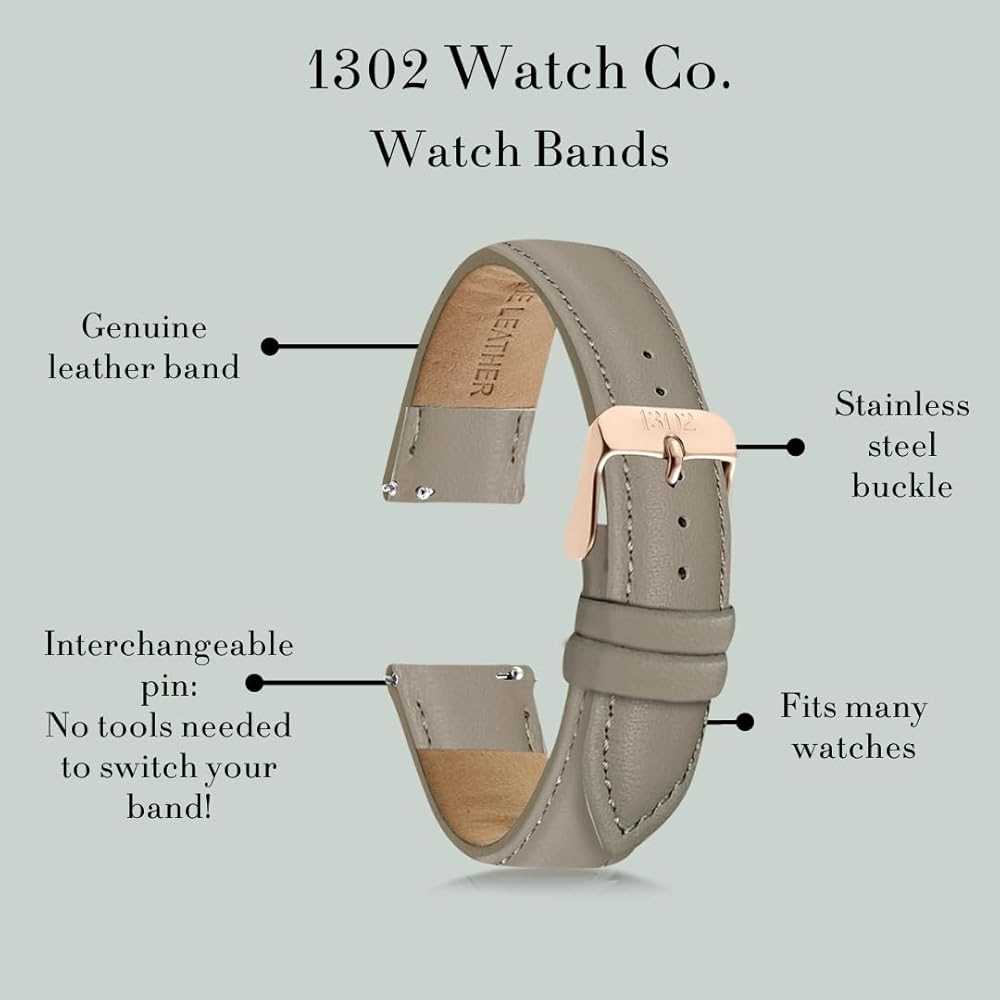 watch band parts diagram