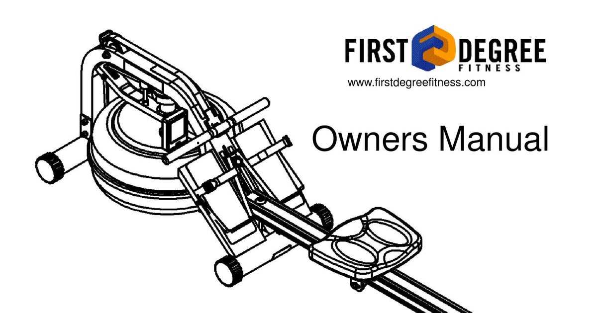 waterrower parts diagram