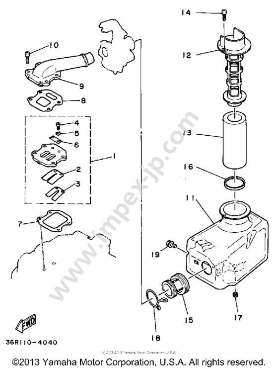 yamaha atv parts diagram