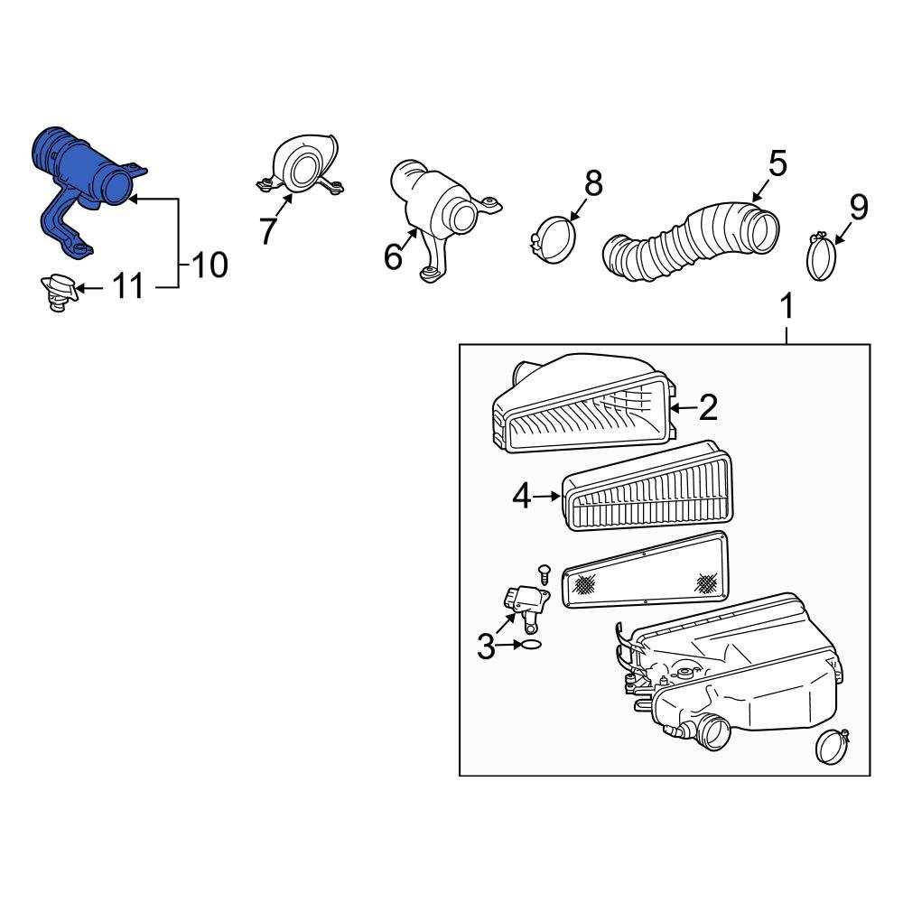 tacoma parts diagram