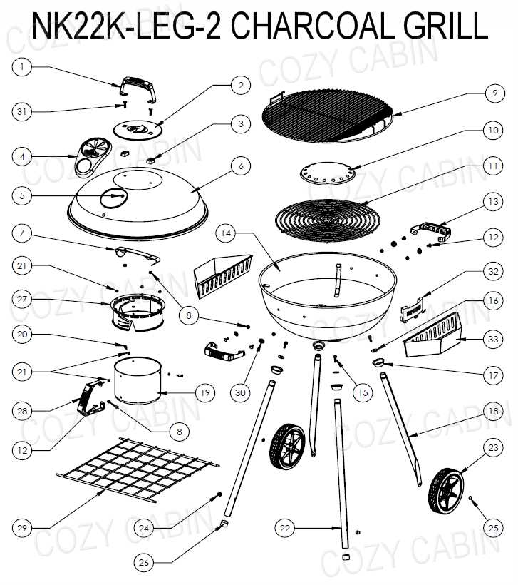 weber spirit 2 parts diagram