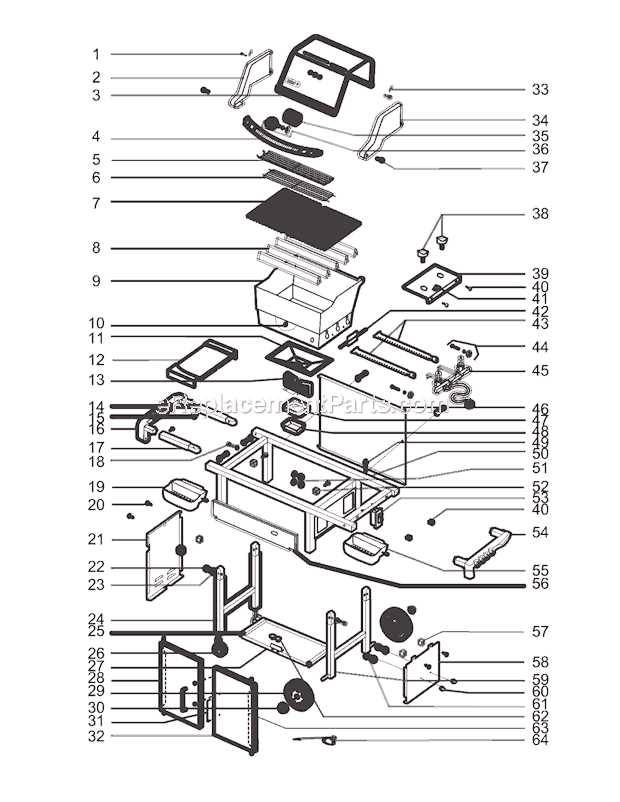 weber spirit e 210 parts diagram