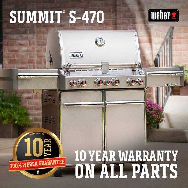 weber summit s 420 parts diagram