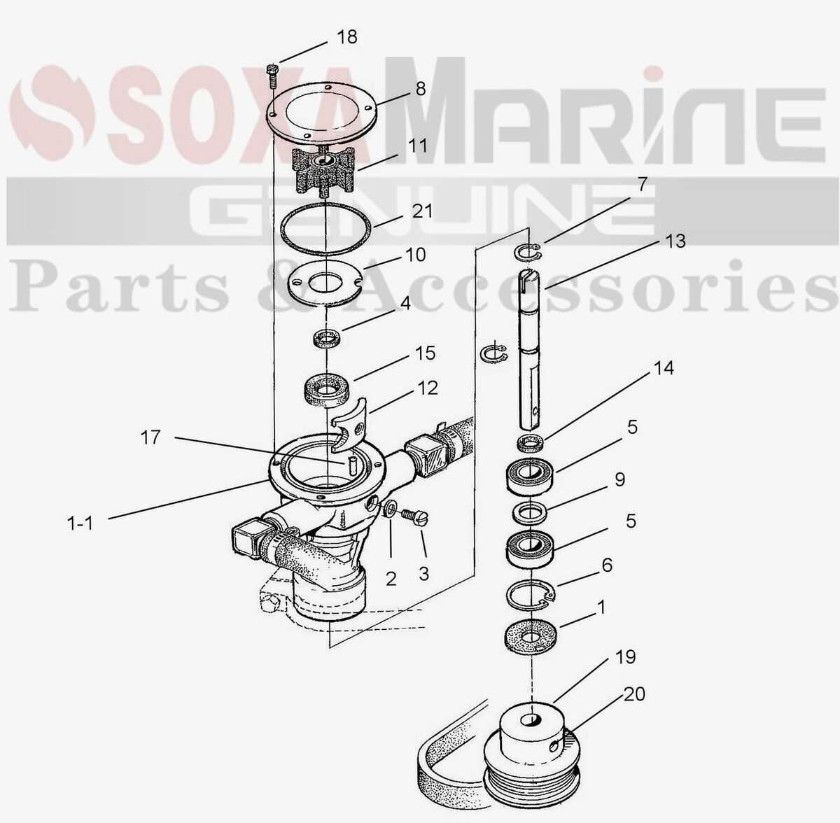 westerbeke parts diagram