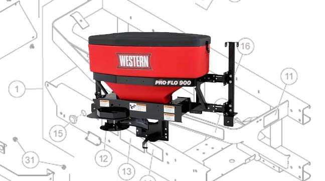 western mvp3 parts diagram