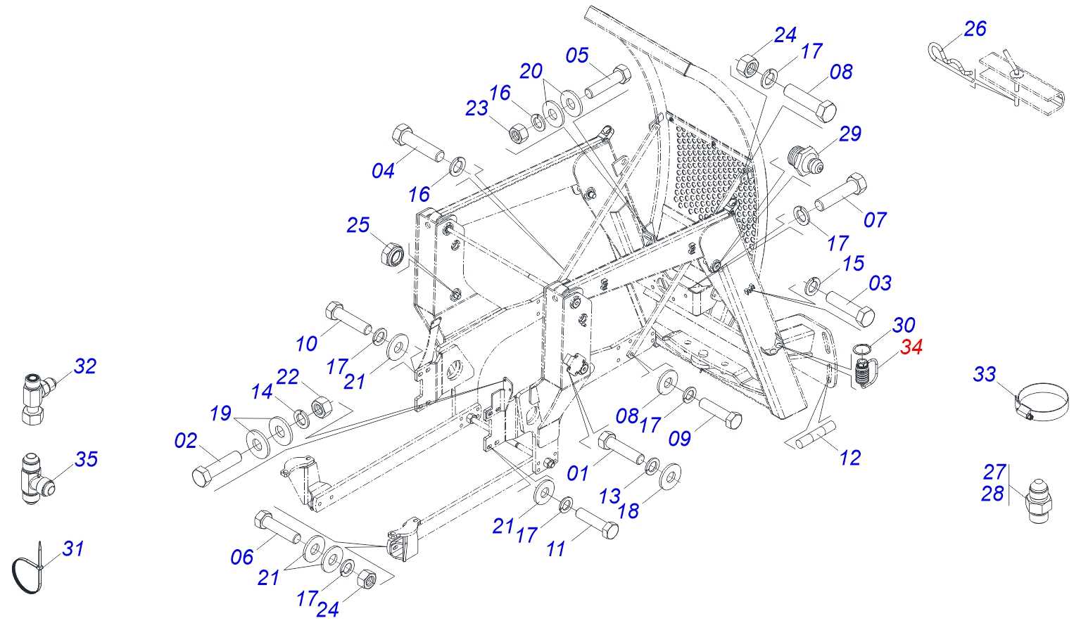 western pro plus plow parts diagram