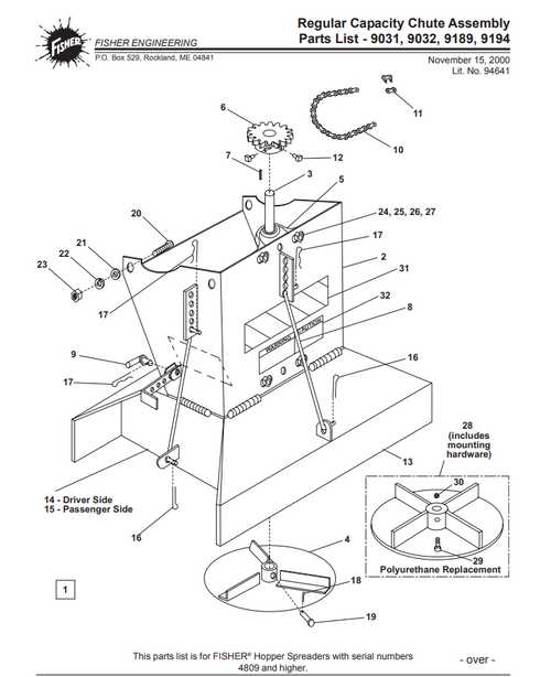 western tornado parts diagram