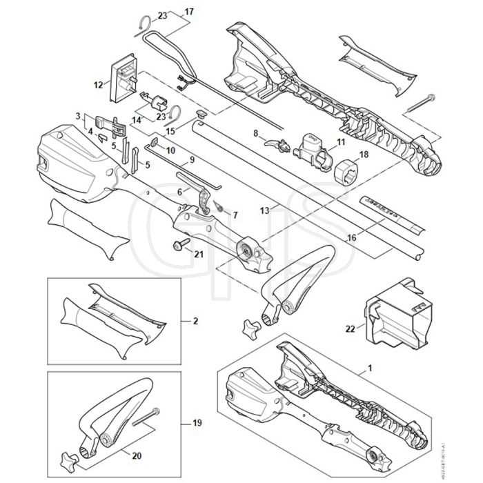 stihl fsa 56 parts diagram