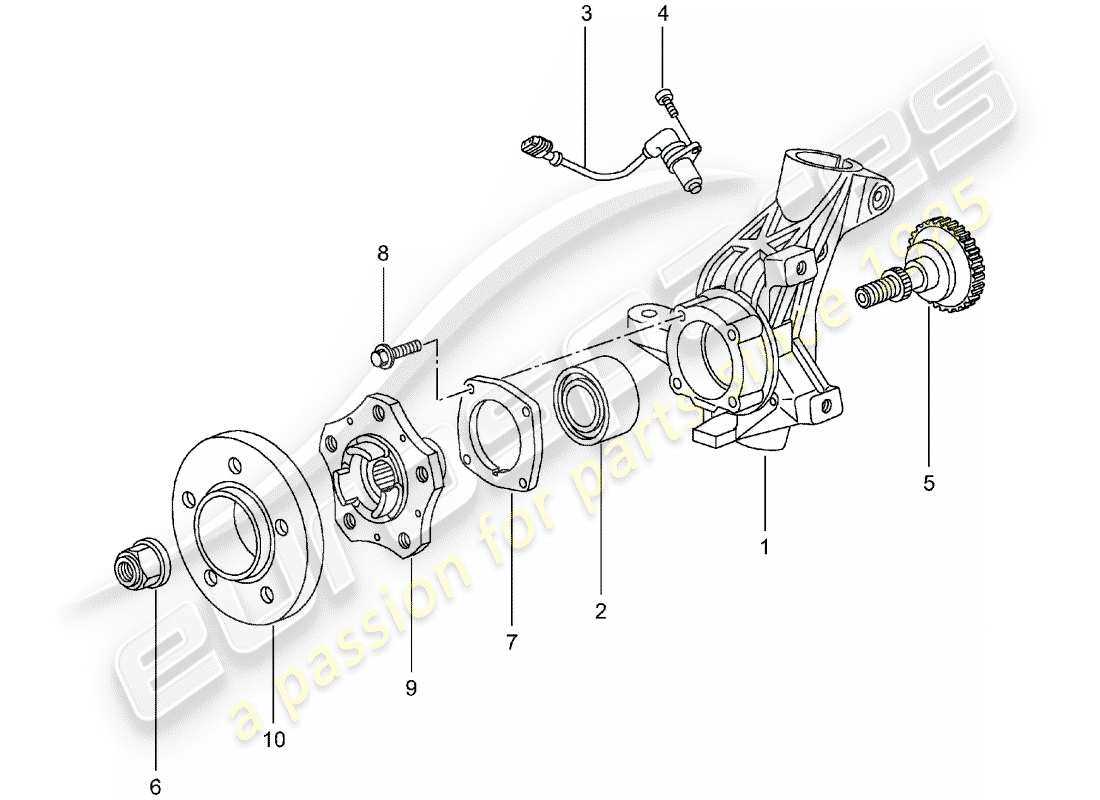 wheel hub assembly parts diagram