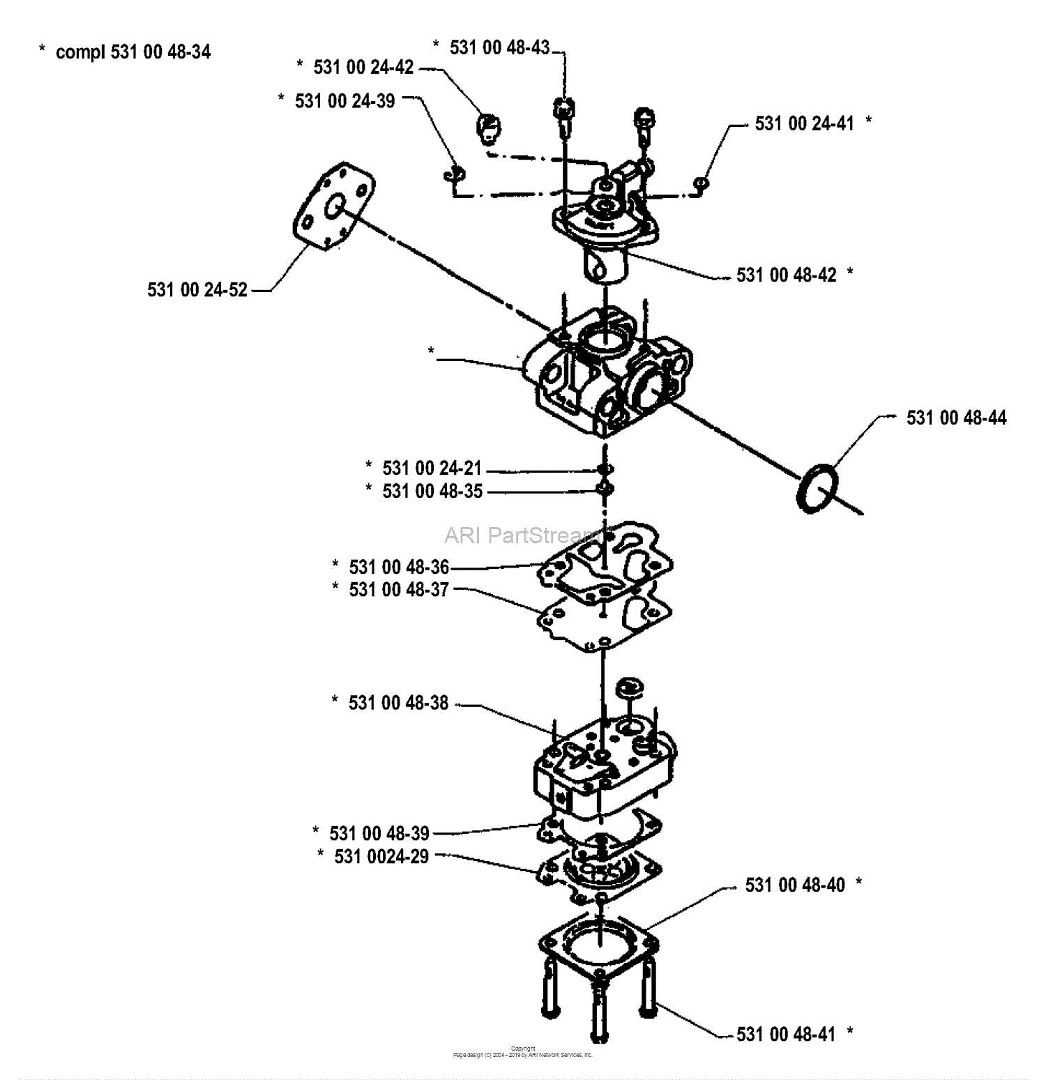 whipper snipper parts diagram