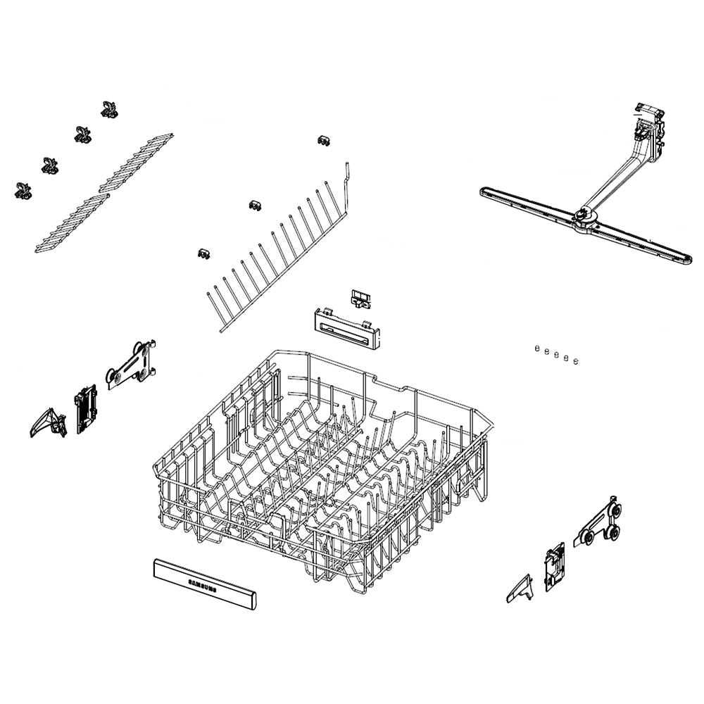 whirlpool dishwasher parts diagram