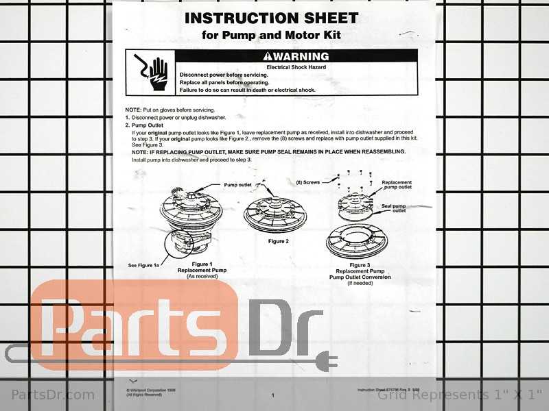 whirlpool gold quiet partner iii parts diagram