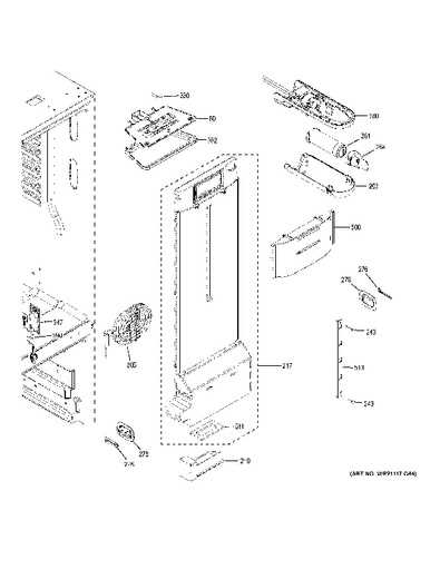 whirlpool gold refrigerator parts diagram