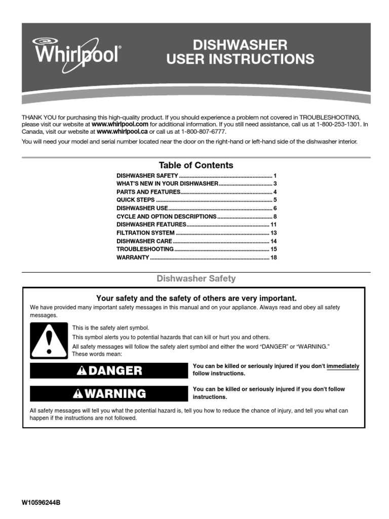 whirlpool quiet partner i parts diagram