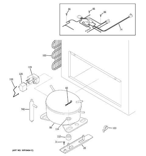 whirlpool upright freezer parts diagram