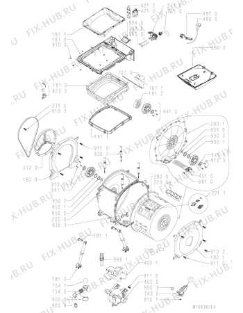 whirlpool washing machine parts diagram