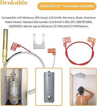 whirlpool water heater parts diagram