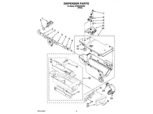 whirlpool wfw94hexw2 parts diagram