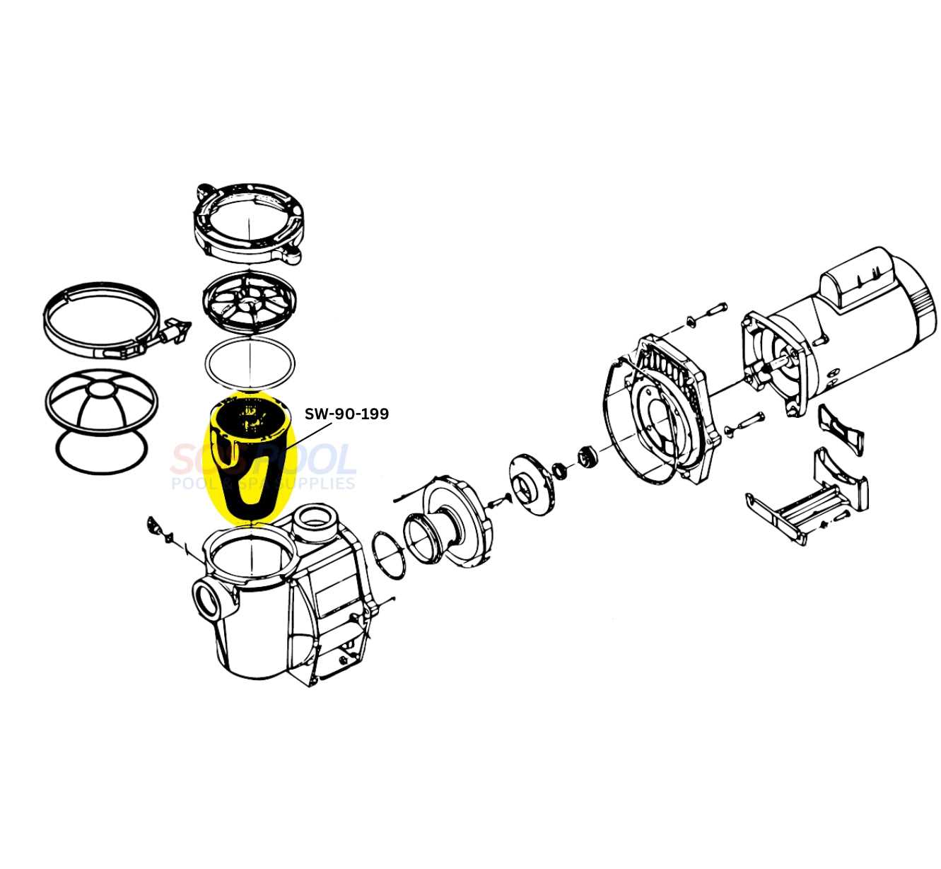 whisperflo pump parts diagram