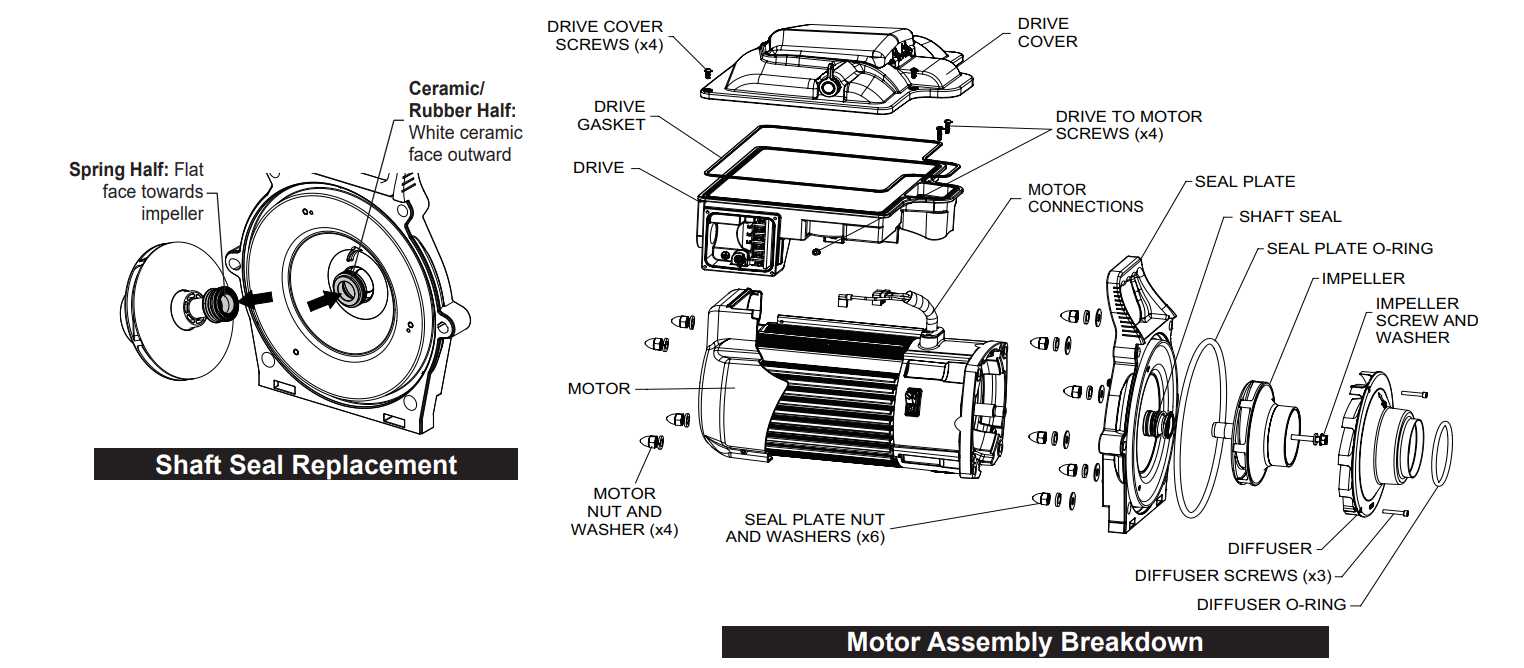 whisperflo pump parts diagram