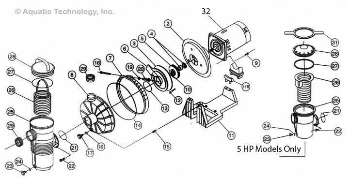 whisperflo pump parts diagram