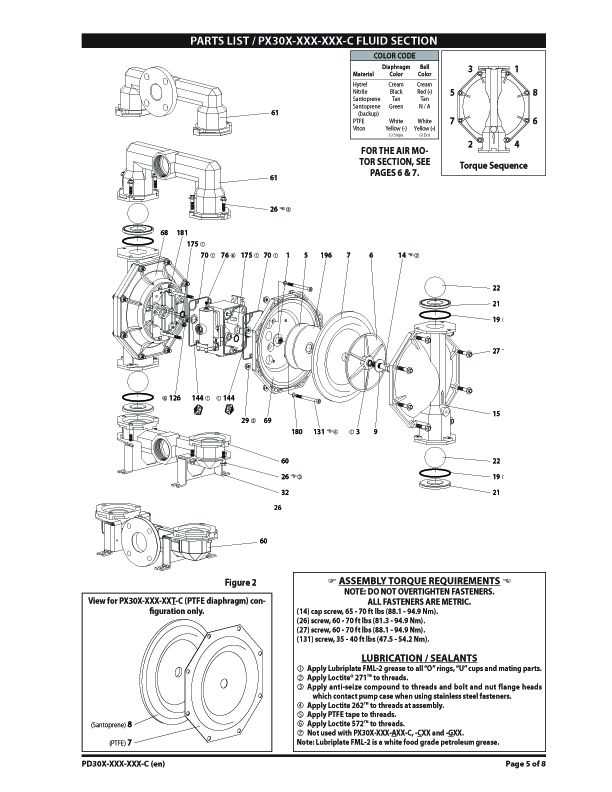 wilden pump parts diagram