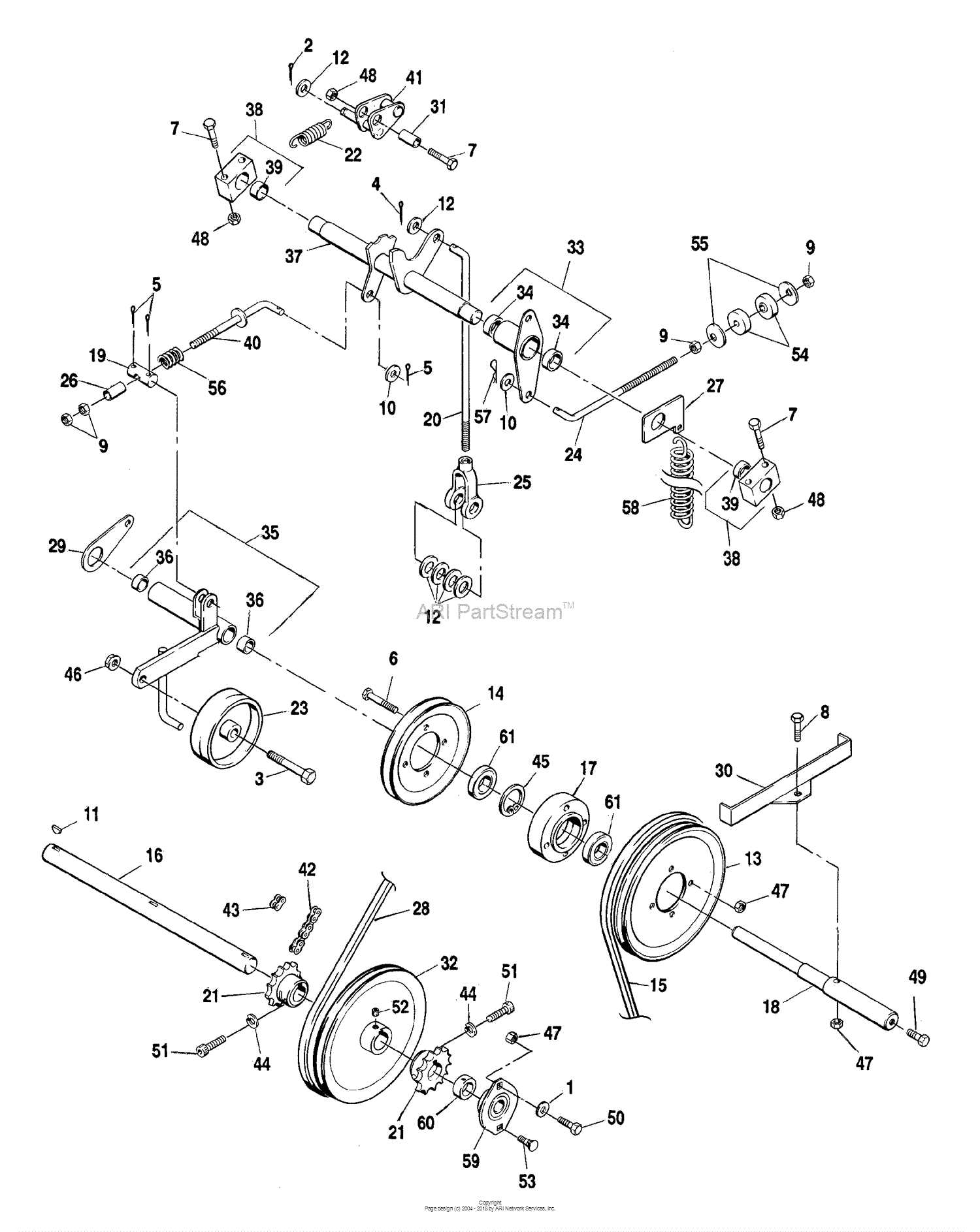 wilson pacesetter parts diagram