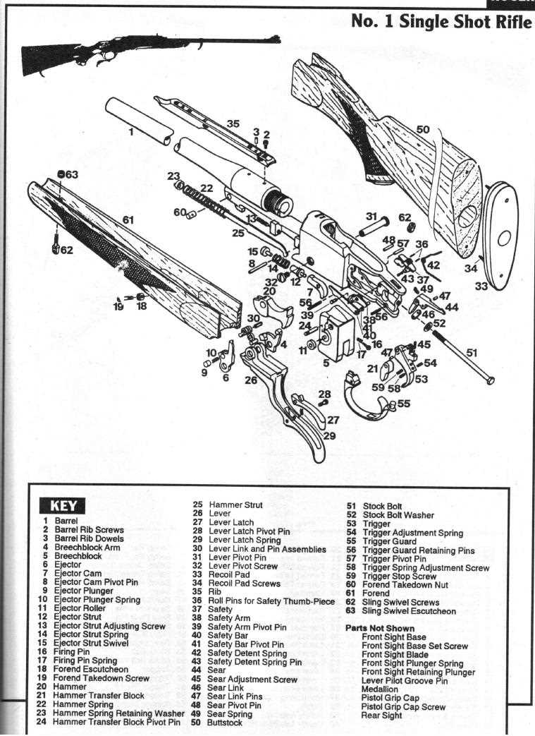 winchester 101 parts diagram