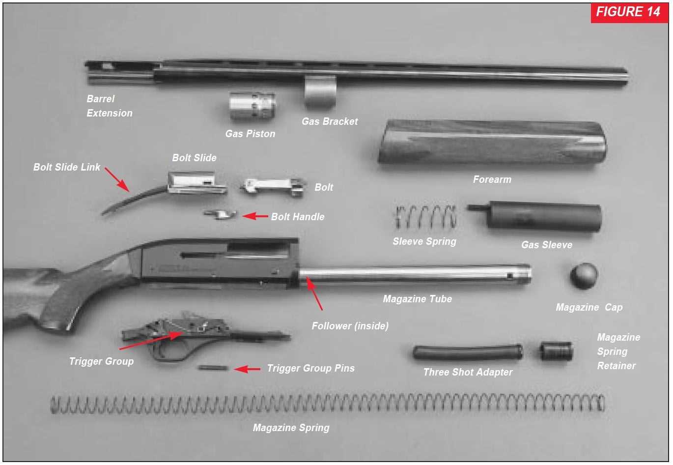 winchester super x model 1 parts diagram