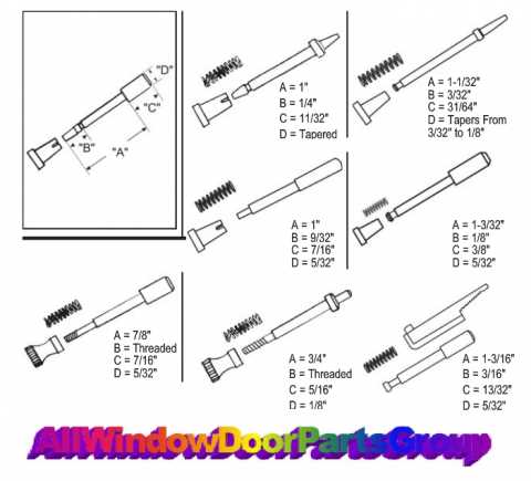 window screen parts diagram