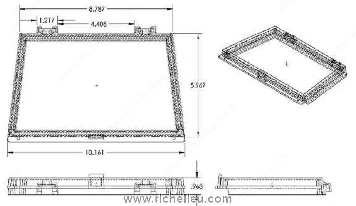 window screen parts diagram