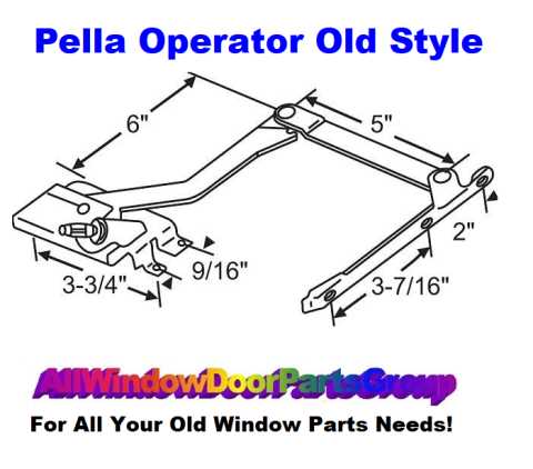 pella rolscreen parts diagram