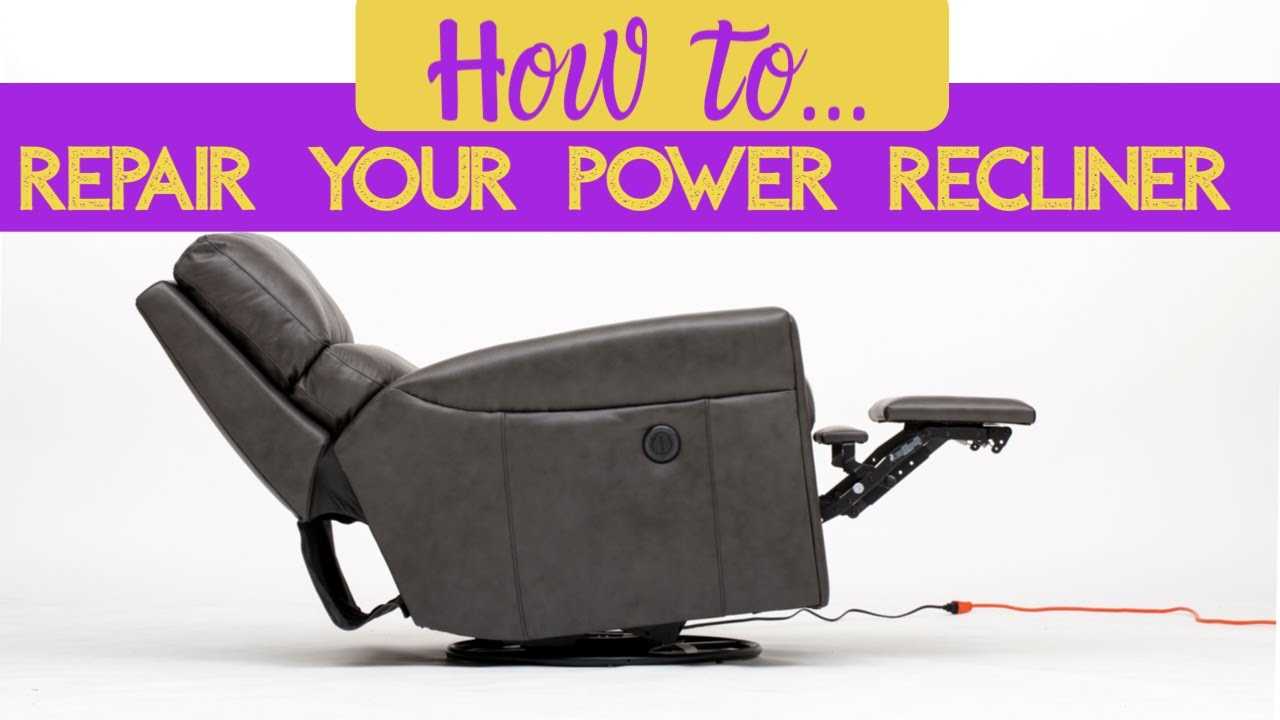 replacement recliner parts diagram