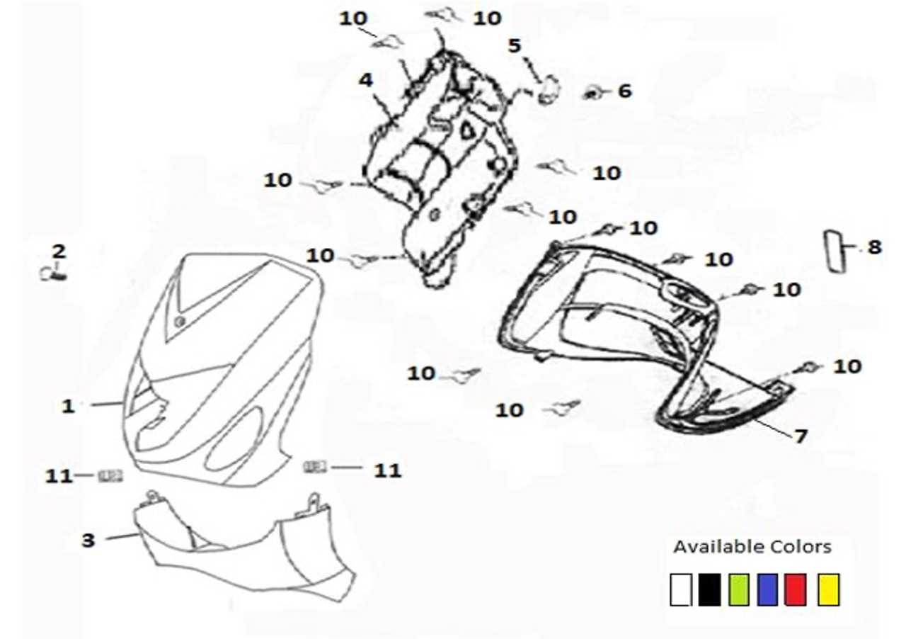 wolf parts diagram